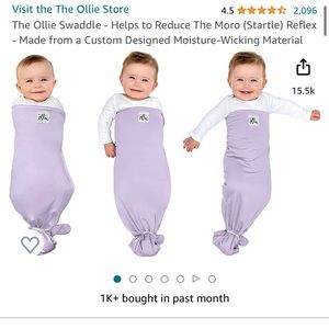 The Ollie Swaddle - purple - brand new condition